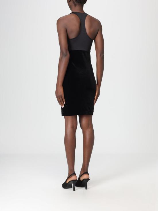 25FW 알마니 롱 원피스 XW000793AF16147 UC001 Black - ARMANI