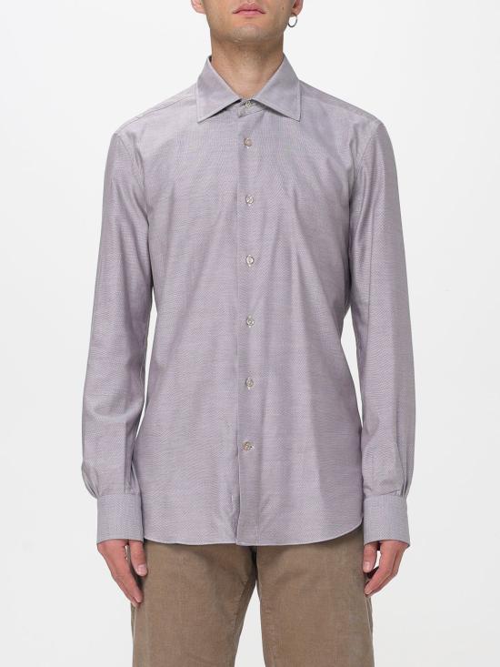 25FW 마짜렐리 셔츠 44W16 MARRONE Brown