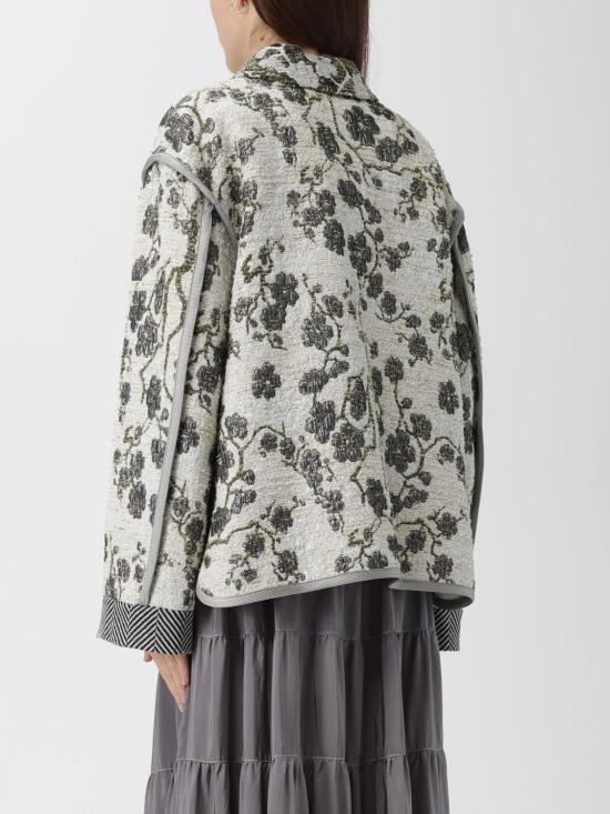 25FW 포르테포르테 코트 14308MYCOAT 3057 Silver - FORTE FORTE