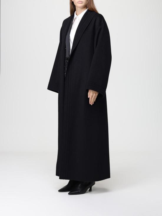 25FW 엠포리오 아르마니 코트 EW003723AF10207 UC001 Black - EMPORIO ARMANI