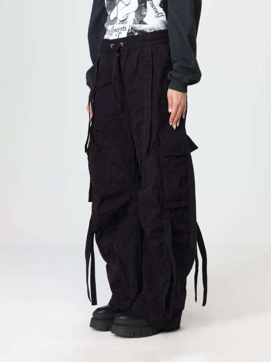 25FW 돌체앤가바나 스트레이트 팬츠 FTDEHTHUMS8 N0000 Black - DOLCE & GABBANA