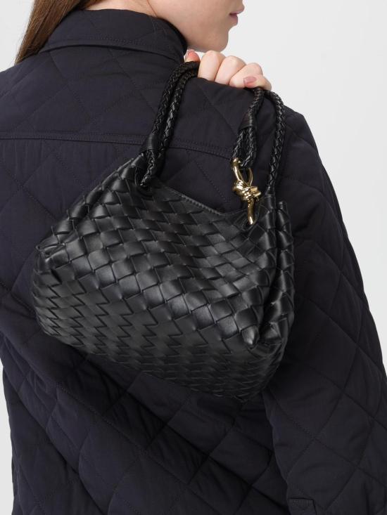 26SS 보테가베네타 스몰 파라슈트 숄더백 796569VCPPT 1019 Black - BOTTEGA VENETA