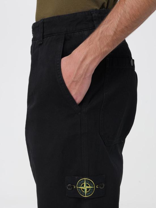 25FW 스톤 아일랜드 팬츠 3100008S0184 V0129 Black - STONE ISLAND