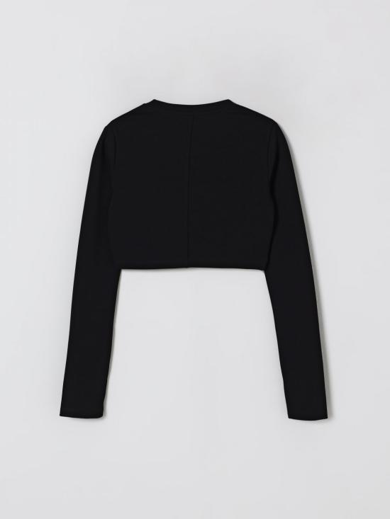 25FW [키즈] 파트리지아페페 풀오버 7M0937J330 K103 Black - PATRIZIA PEPE