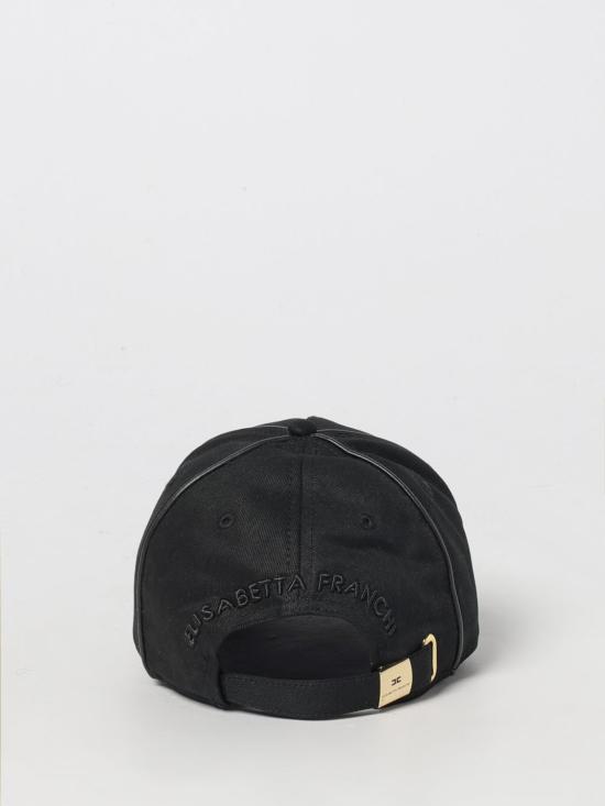25FW 엘리자베타프랜치 볼캡 CL21F 110 Black - ELISABETTA FRANCHI