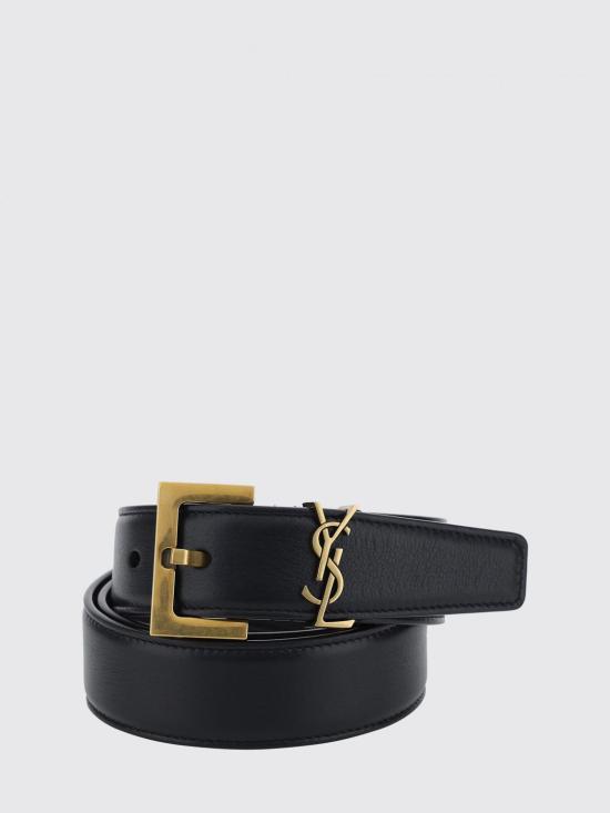 26SS 생로랑 레귤러 벨트 634437BOO0W 1000 Black