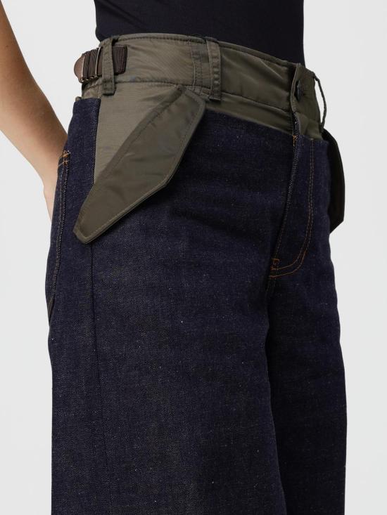 25FW 사카이 데님 팬츠 2507965 489 Blue - SACAI