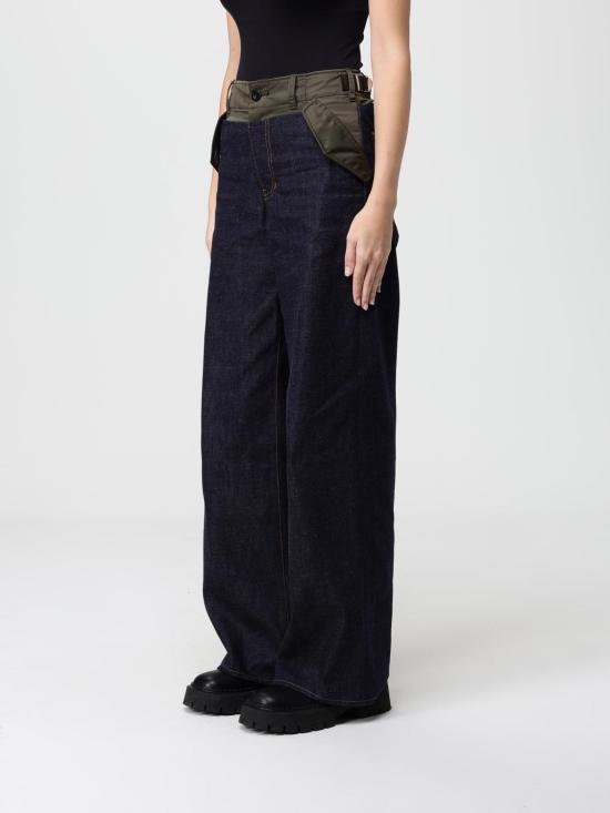 25FW 사카이 데님 팬츠 2507965 489 Blue - SACAI