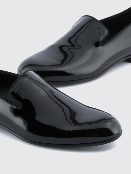 25FW 조르지오 아르마니 로퍼 X2J138XL580 A083 Black - GIORGIO ARMANI