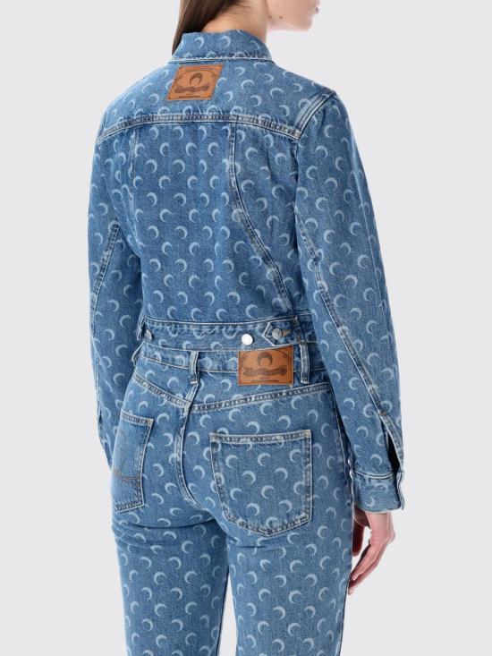 25FW 마린세르 데님 자켓 WJA041BCDEN0002 BL05 Blue - MARINE SERRE