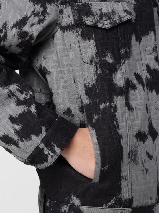 25FW 펜디 자켓 FLF798AVF5 F0GME Black - FENDI