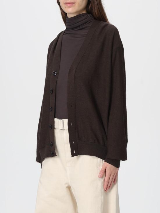 25FW 르메르 릴렉스드 트위스트 가디건 릴렉스드 트위스트  TO1082DLK0873 97 Brown - LEMAIRE