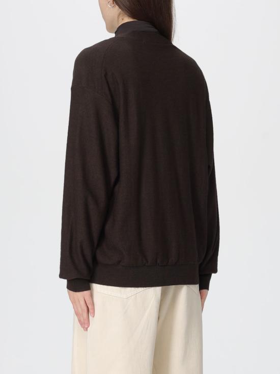 25FW 르메르 릴렉스드 트위스트 가디건 릴렉스드 트위스트  TO1082DLK0873 97 Brown - LEMAIRE