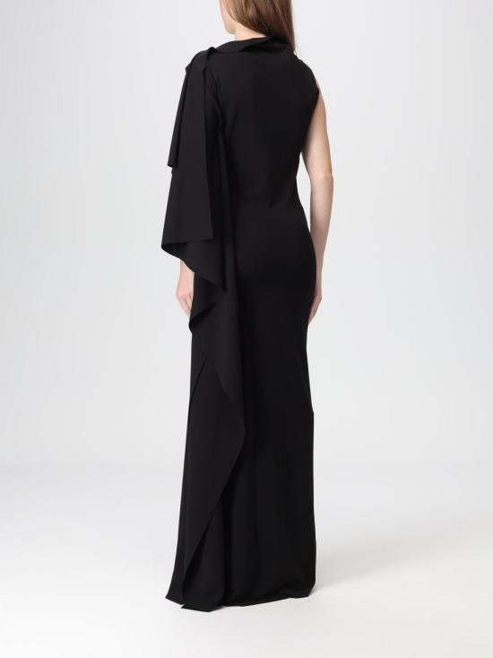 25FW 스포트막스 롱 원피스 2522626021600 003 Black - SPORTMAX