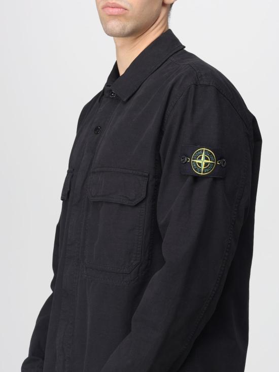 25FW 스톤 아일랜드 셔츠 1200009S021 V0029 Black - STONE ISLAND