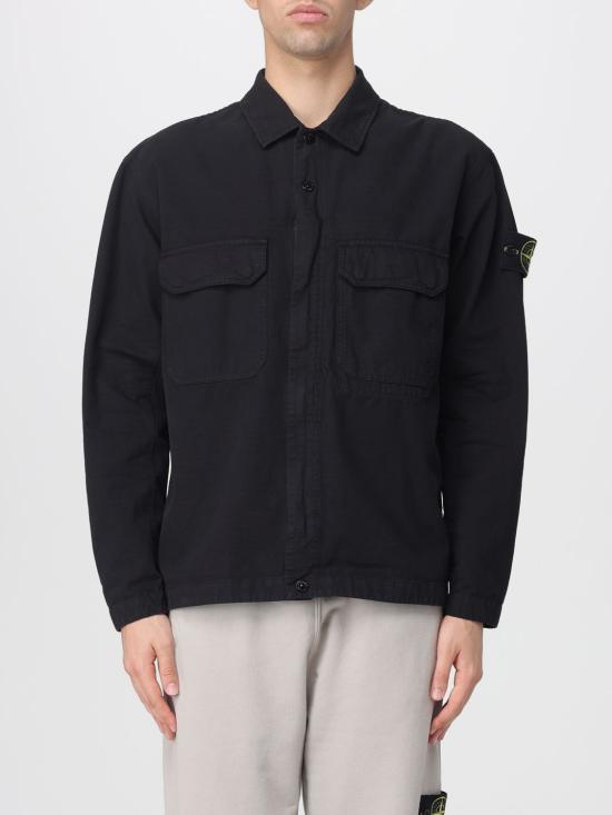 25FW 스톤 아일랜드 셔츠 1200009S021 V0029 Black