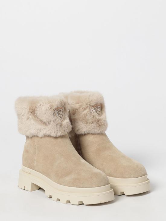 25FW 블라우어 부츠 F5KIMMEL10 SUE BEI Beige - BLAUER