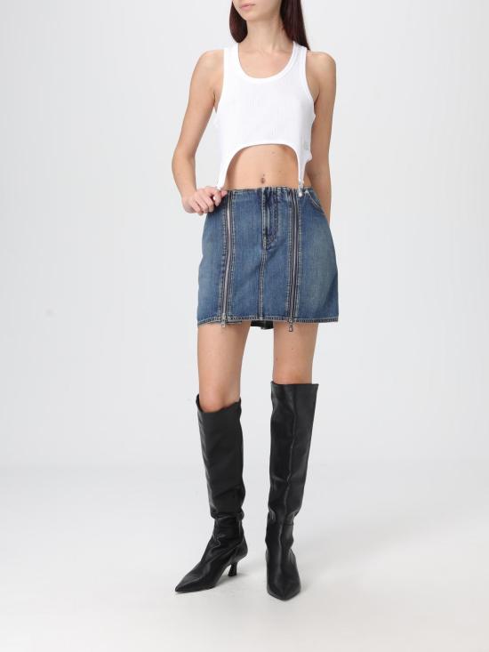 25FW 장 폴 고티에 민소매 티셔츠 BR013J014 01 White - JEAN PAUL GAULTIER