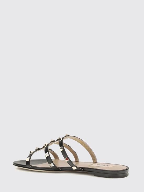 25FW 발렌티노 가라바니 뮬/슬리퍼 7W0S0C49VOD 0NO Black - VALENTINO GARAVANI