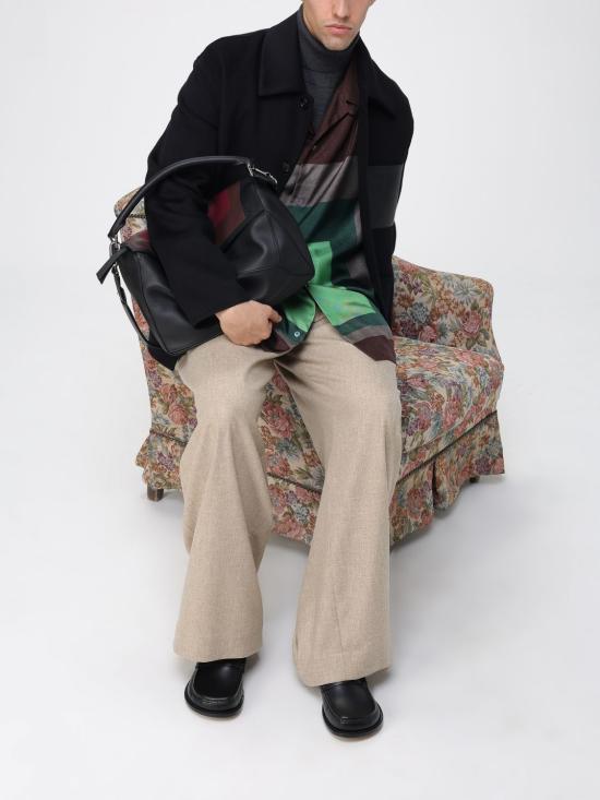 25FW 로에베 코트 H526Y02W93 1100 Black - LOEWE