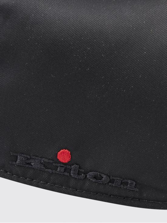 25FW 키톤 볼캡 UCPL002K0209H 01 Black - KITON