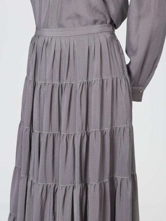 25FW 포르테포르테 스커트 14380MYSKIRT 7011 Grey - FORTE FORTE