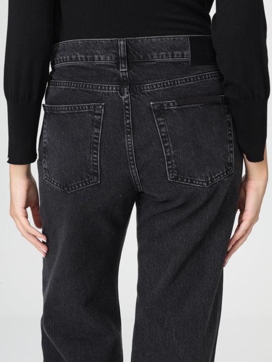 25FW 애니빙 데님 팬츠 A061134 009 Black - ANINE BING