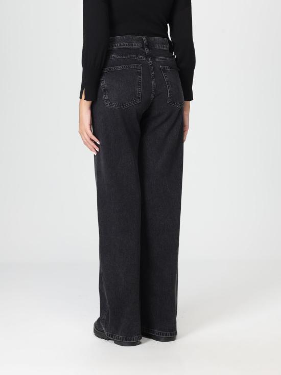 25FW 애니빙 데님 팬츠 A061134 009 Black - ANINE BING