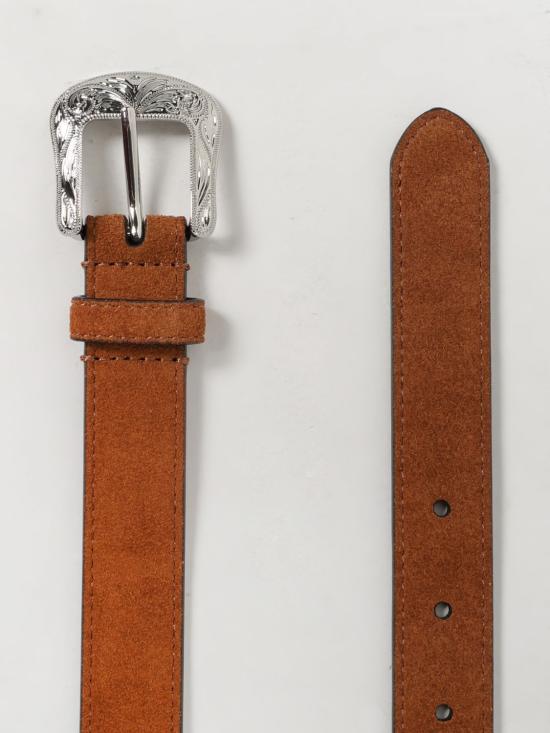 25FW 랄프 로렌 레귤러 벨트 412980914 001 Burnt - RALPH LAUREN