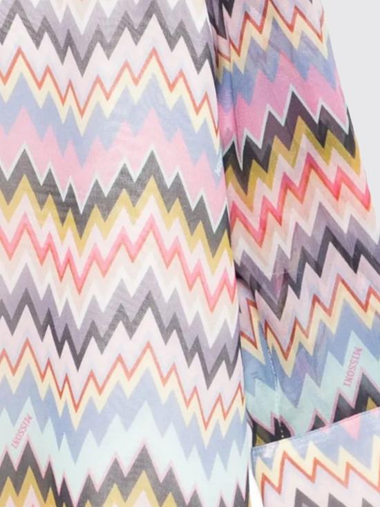 25FW [키즈] 미소니 셔츠 MX5A00K0248 528MC Multicolor - MISSONI