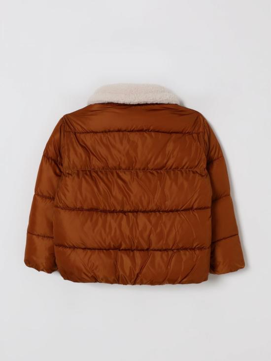 25FW [키즈] 세이브더덕 캐주얼 자켓 J32338GMEGA21 40044 Brown - SAVE THE DUCK