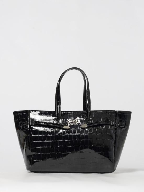 25FW 시크릿 폰 폰 숄더백 MARLENE TOTE MEDIUM Black