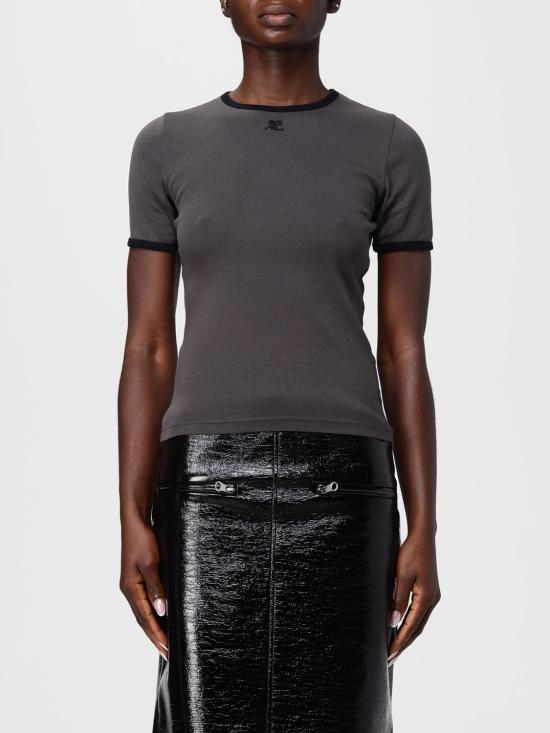 25FW 쿠레쥬 반팔 티셔츠 125JTS017JS0203 B212 Grey