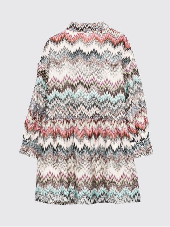 25FW [키즈] 미소니 원피스 MX1A70Q0094 999 Multicolor - MISSONI