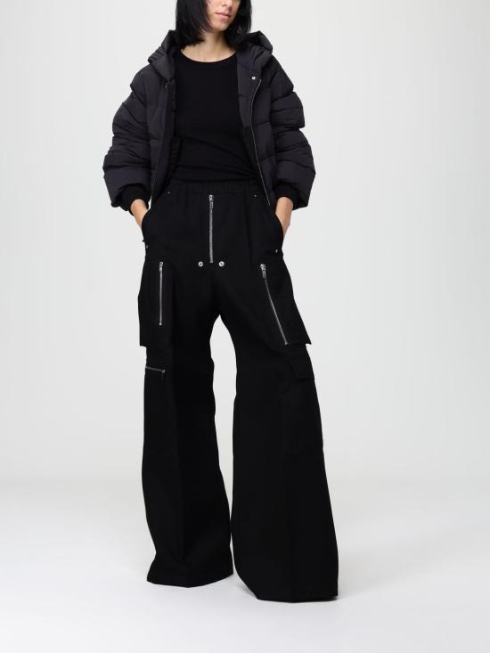 25FW 릭 오웬스 반팔 티셔츠 RP02E4202RJR 09 Black - RICK OWENS