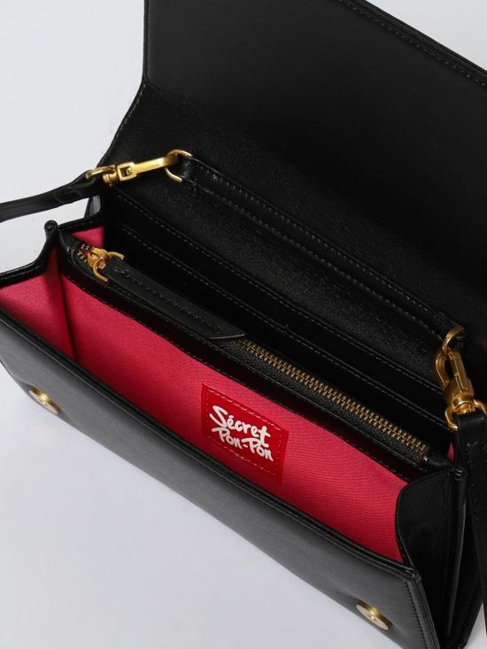 25FW 시크릿 폰 폰 지갑 MARYLIN CASE WALLET Black Gold - SECRET PON PON