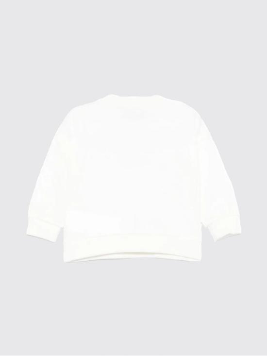 25FW [키즈] 모스키노 풀오버 MUF064LCA60 10063 White - MOSCHINO