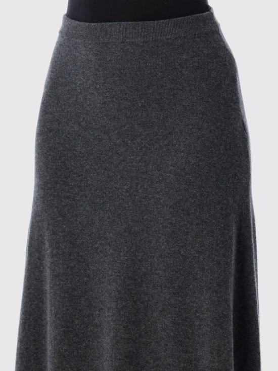 25FW 발렌시아가 롱 스커트 849932T1754 8519 Grey - BALENCIAGA