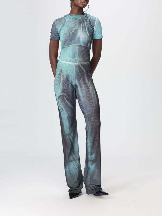 25FW 장 폴 고티에 반팔 티셔츠 TO313M004P 5557 Blue - JEAN PAUL GAULTIER