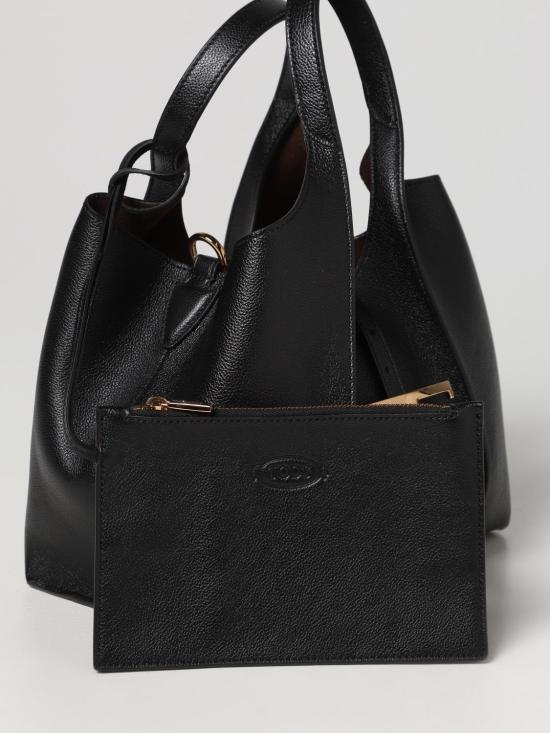 25FW 토즈 T 타임리스 미니 토트백 XBWTSBA9100Q8E B999 Black - TODS