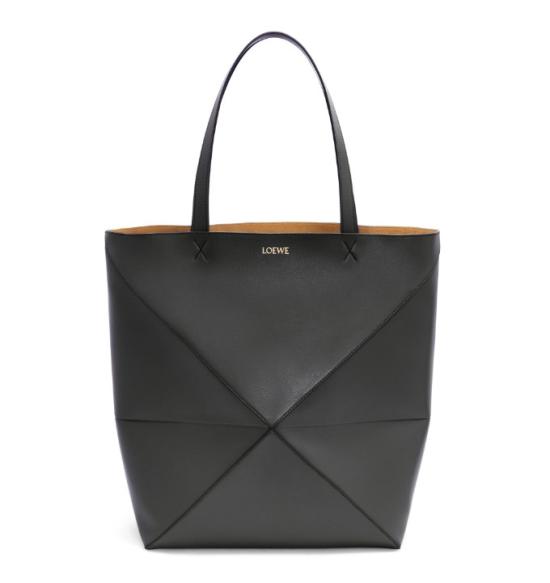 25FW 로에베 토트백 B933Q18X01 1100 BLACK