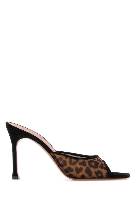 25FW 아미나 무아디 샌들 ALEXAMESHSLIPPER95 LEO95SRHE Animal Print