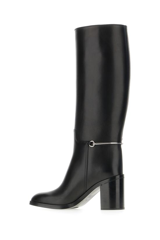 25FW 구찌 홀스빗 슬림 부츠 836109AAD3I 1000 Nero - GUCCI