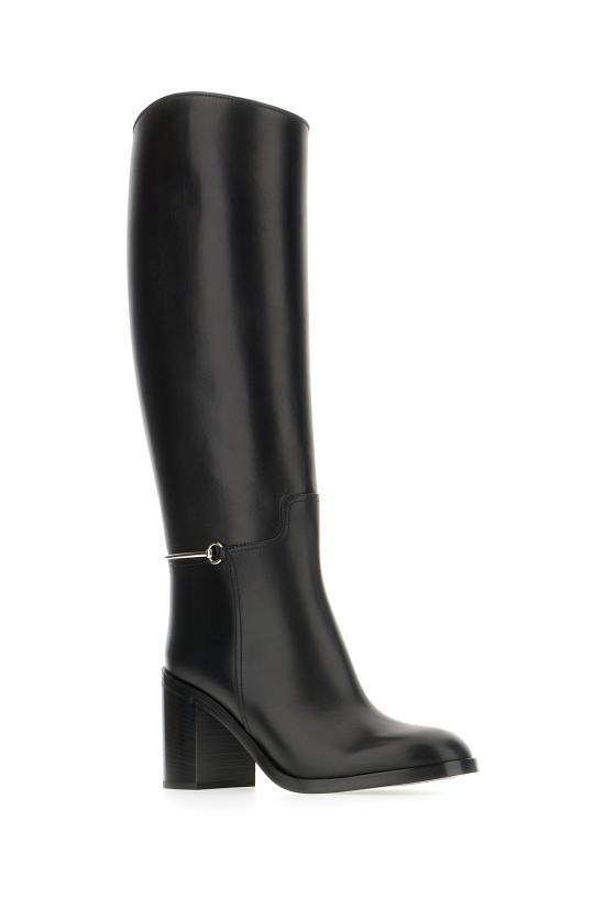 25FW 구찌 홀스빗 슬림 부츠 836109AAD3I 1000 Nero - GUCCI