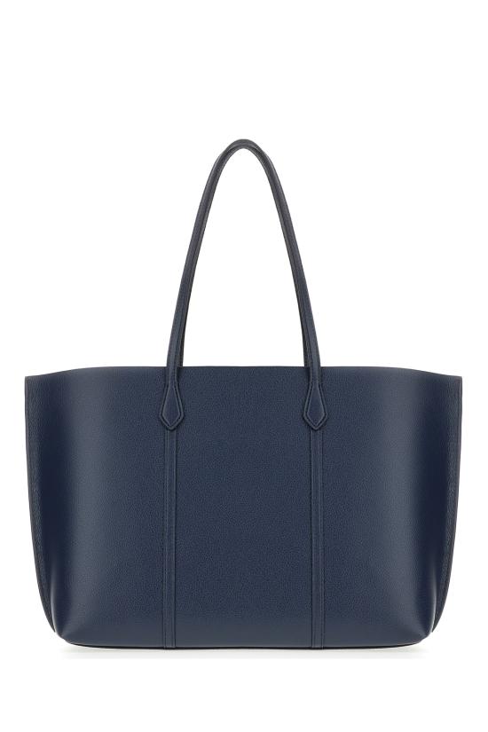 26SS 토리버치 레더 페리 토트백 169476 498 DARK SKY - TORY BURCH