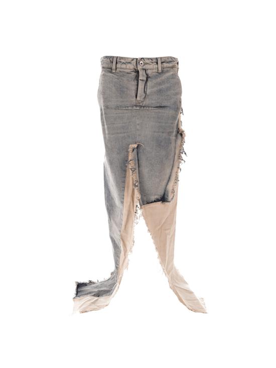 25FW 릭 오웬스 데님 스커트 RO02E4393DW7621 DIRTY HUSTLER NATURAL