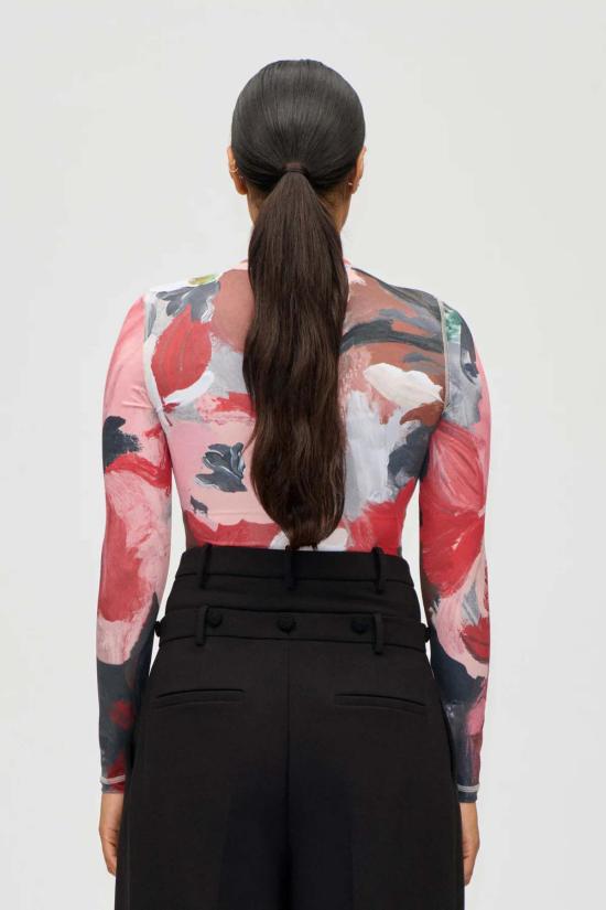  스티네 고야 반팔 티셔츠 스틴 고야 스트레치 저지 탑 - STINE GOYA