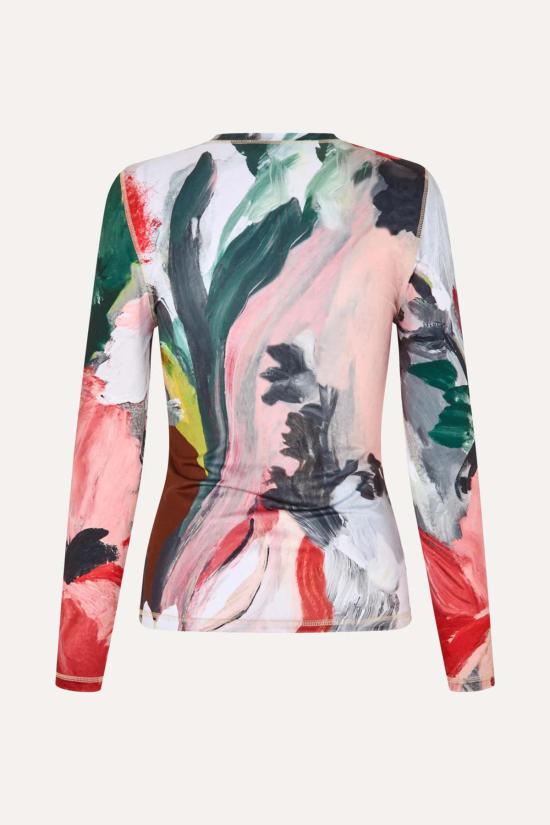  스티네 고야 반팔 티셔츠 스틴 고야 스트레치 저지 탑 - STINE GOYA