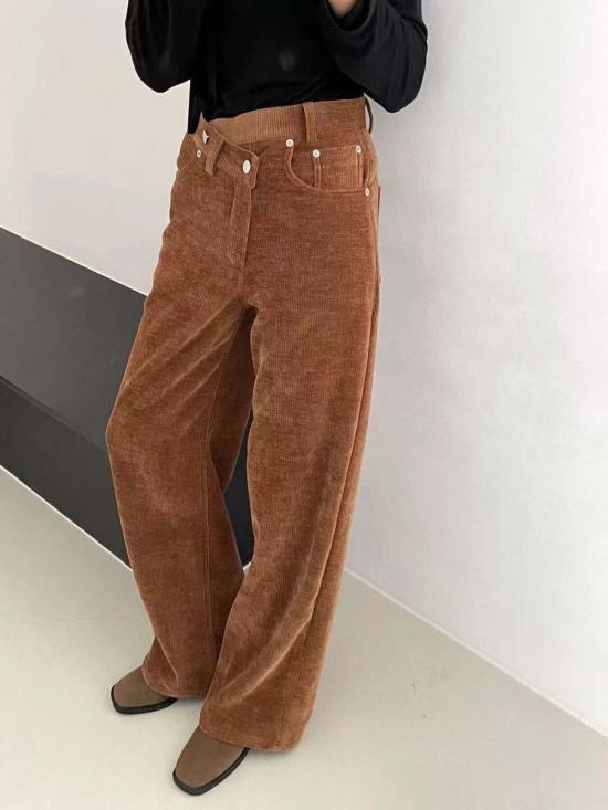  더 엔케이씨 스토어 스트레이트 팬츠 Nkc 스토어 마일리 - The NKC Store