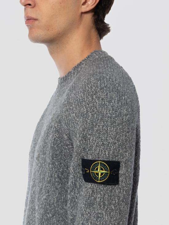 25FW 스톤 아일랜드 스웨터 K2S155100050S00N1V0M6B CEMENT MELANGE DOM - STONE ISLAND